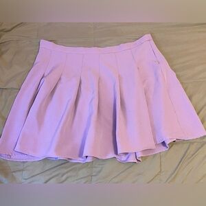 Shein purple pleated skirt 4xl